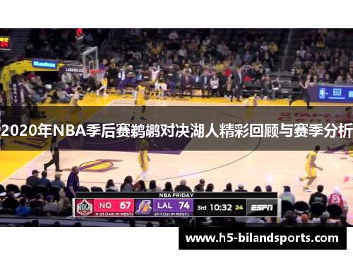 2020年NBA季后赛鹈鹕对决湖人精彩回顾与赛季分析